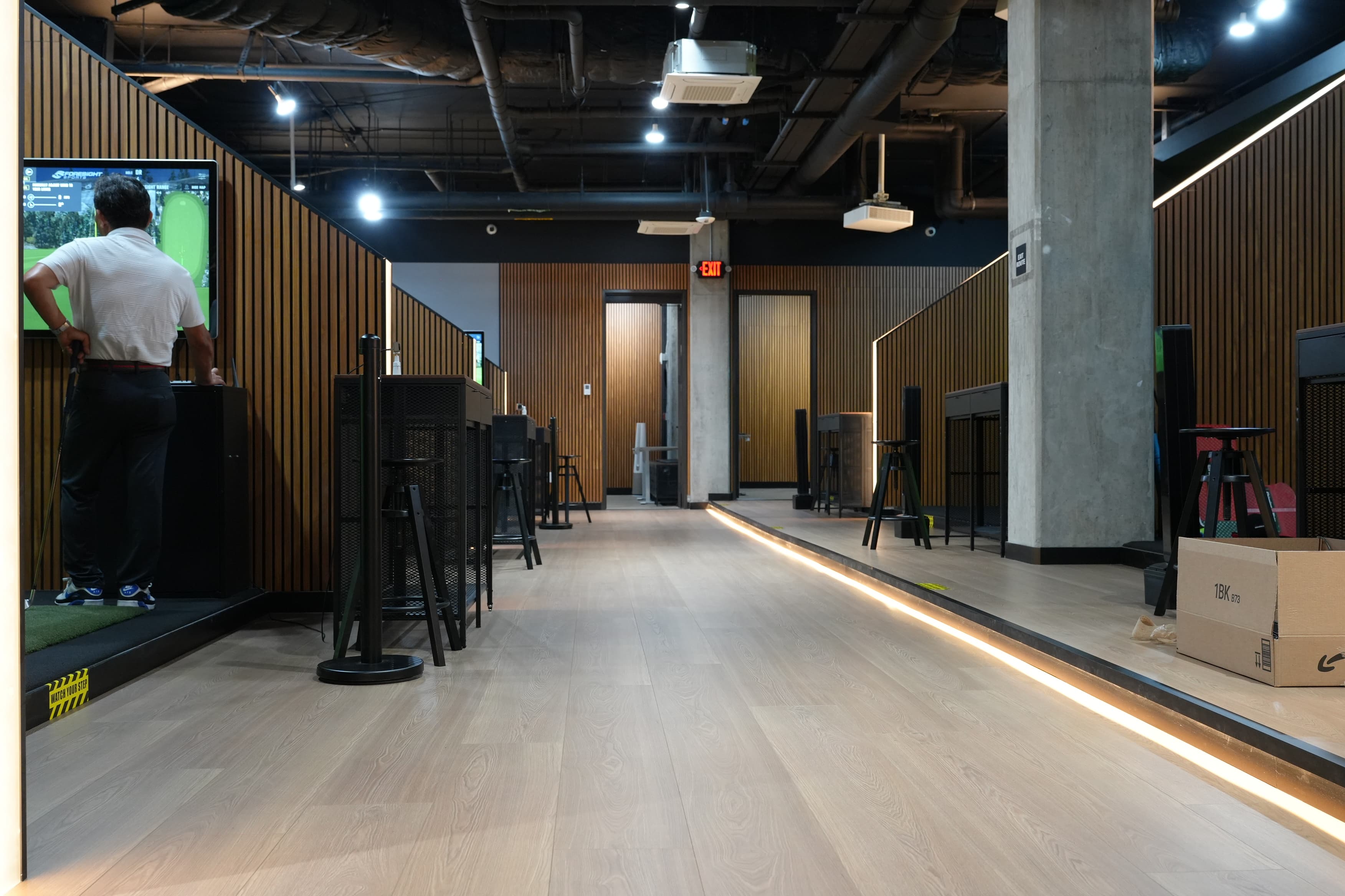 Inside SUPAR Golf Studio